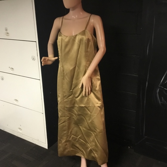 SETA. DIVINE CUSTOM MADE DRESS SATIN LINER / SLIP. OOAK. VALUABLE $3000 new💃💃 - Picture 2 of 12